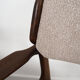 Set of two walnut chairs, Danish design, 1960s, designer: Erik Buch
