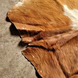 Vintage cowhide rug 1970