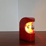 Lampe de table en céramique | Espace Age années 1970