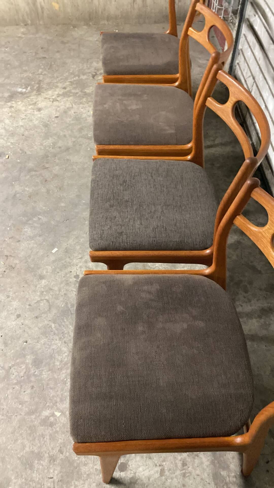 Vintage Scandinavian chairs by Johannes Andersen