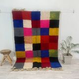 Handmade Moroccan Berber carpet 240 x 154 CM