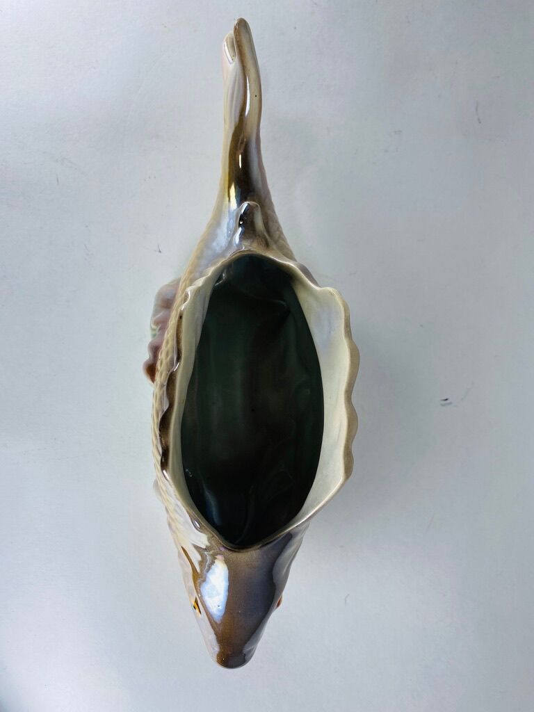 Empty vintage fish bag 1960 Bequet Belgium