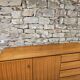 Sideboard in teak veneer 1970