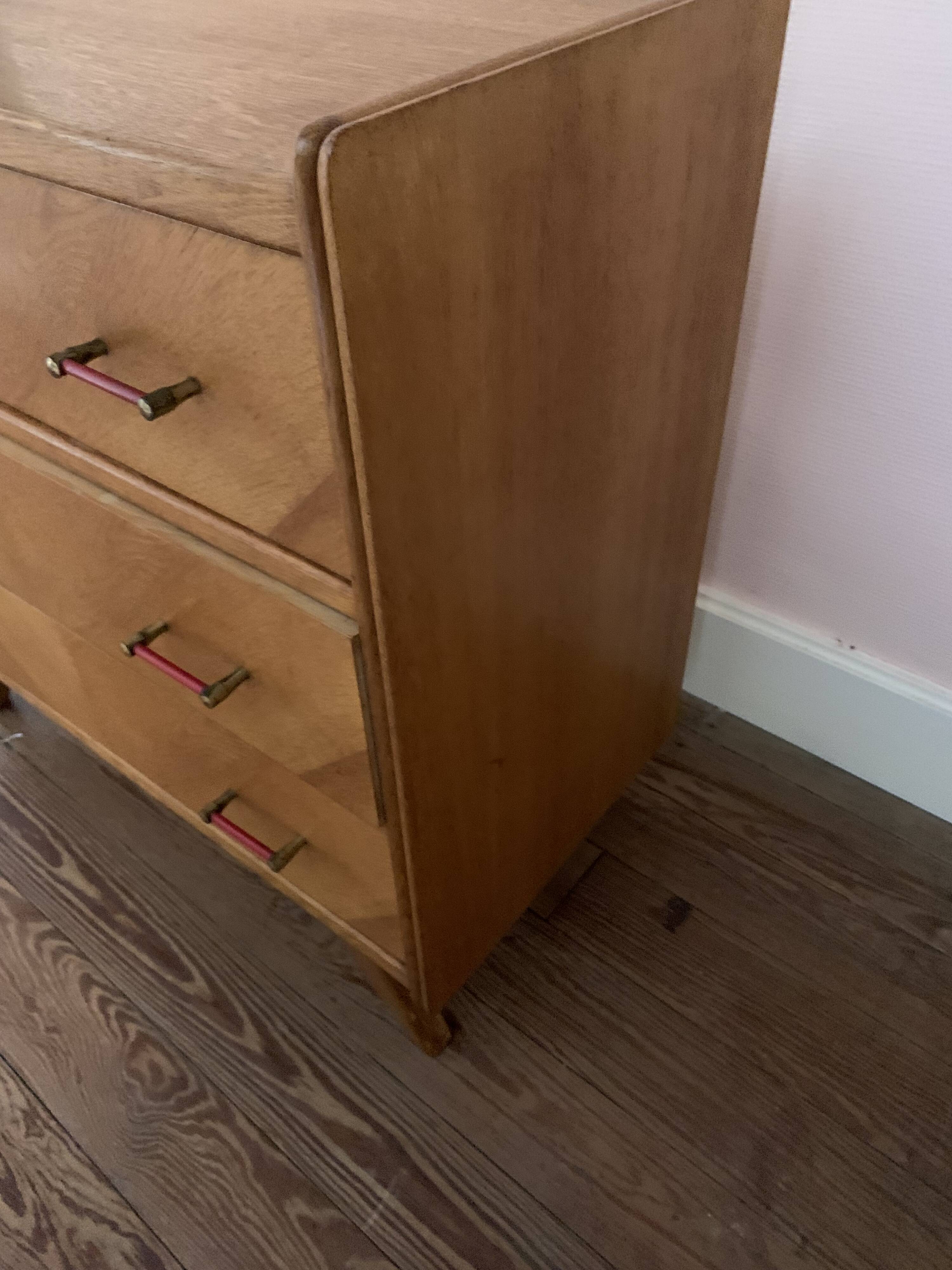 Commode pieds compas année 50