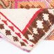 Red & Brown Oriental Persian Runner Rug, 84x334Cm