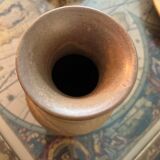 Vase en gré marron rhoda