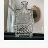 Carafe St Raphaël diamond tip glass