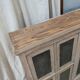 Raw glass cabinet