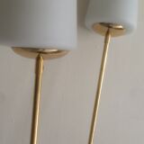 Vintage floor lamp 3 tulips and formica