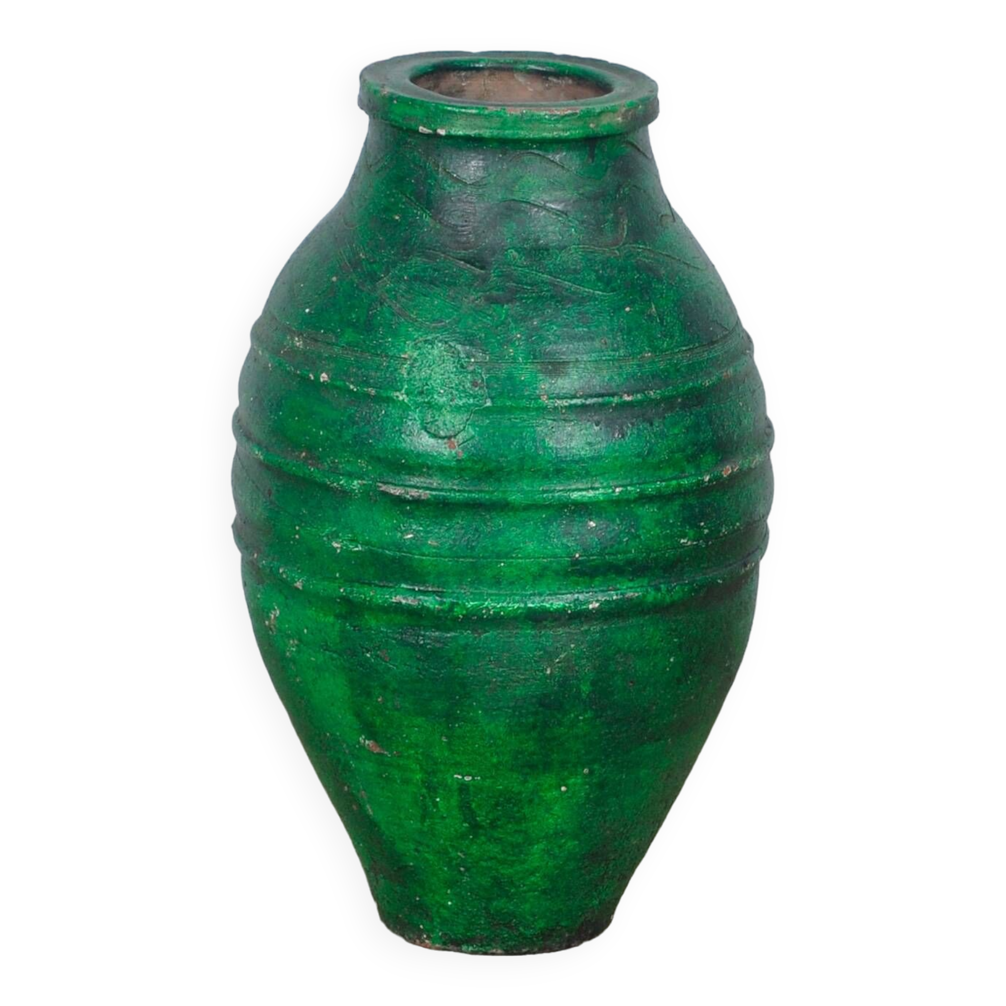 Large Turkish Terracotta Olive Jar Or Garden Urn