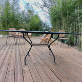 Full wrought iron table