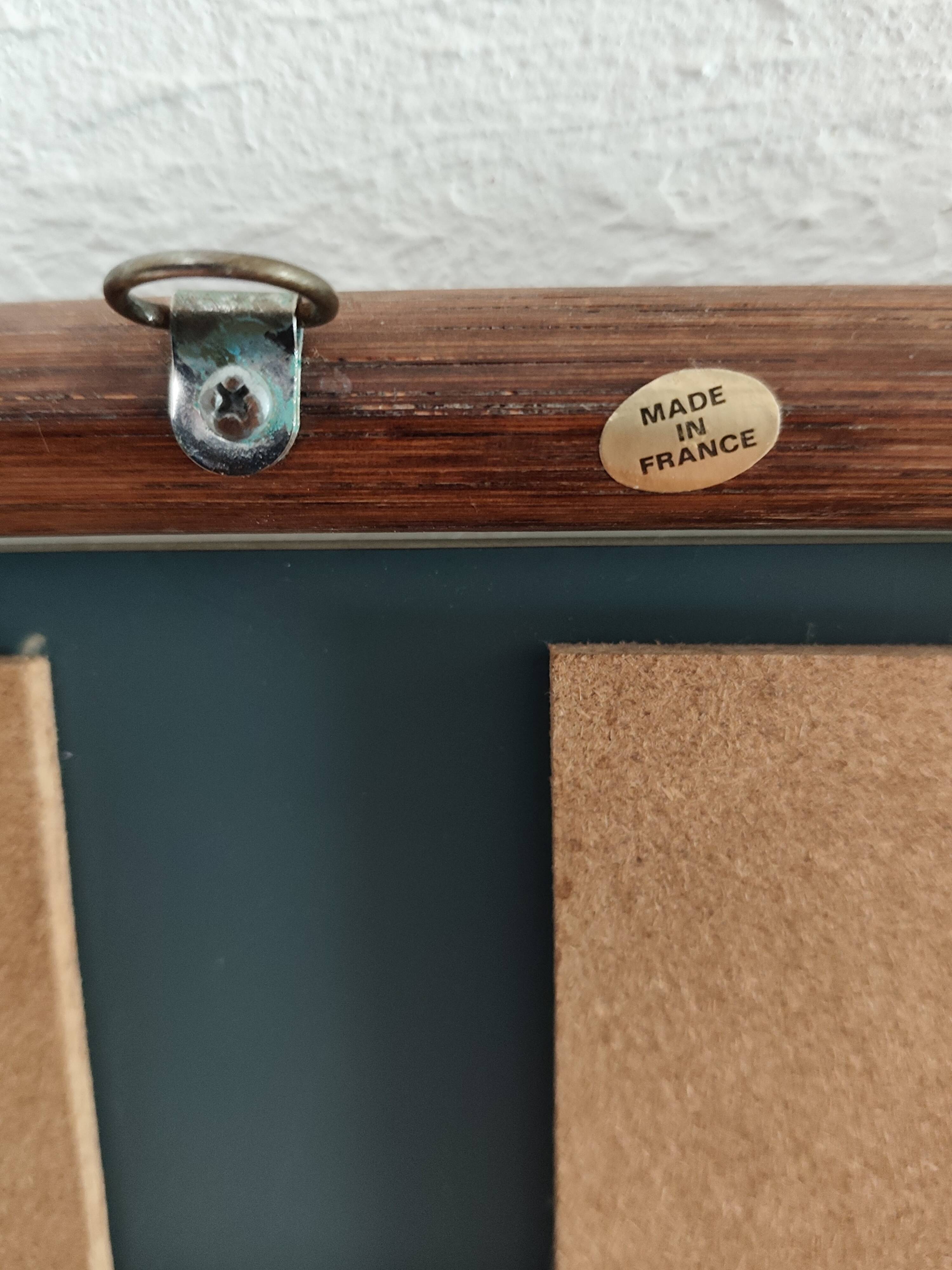 Small bamboo mirror 49 X 40 cm