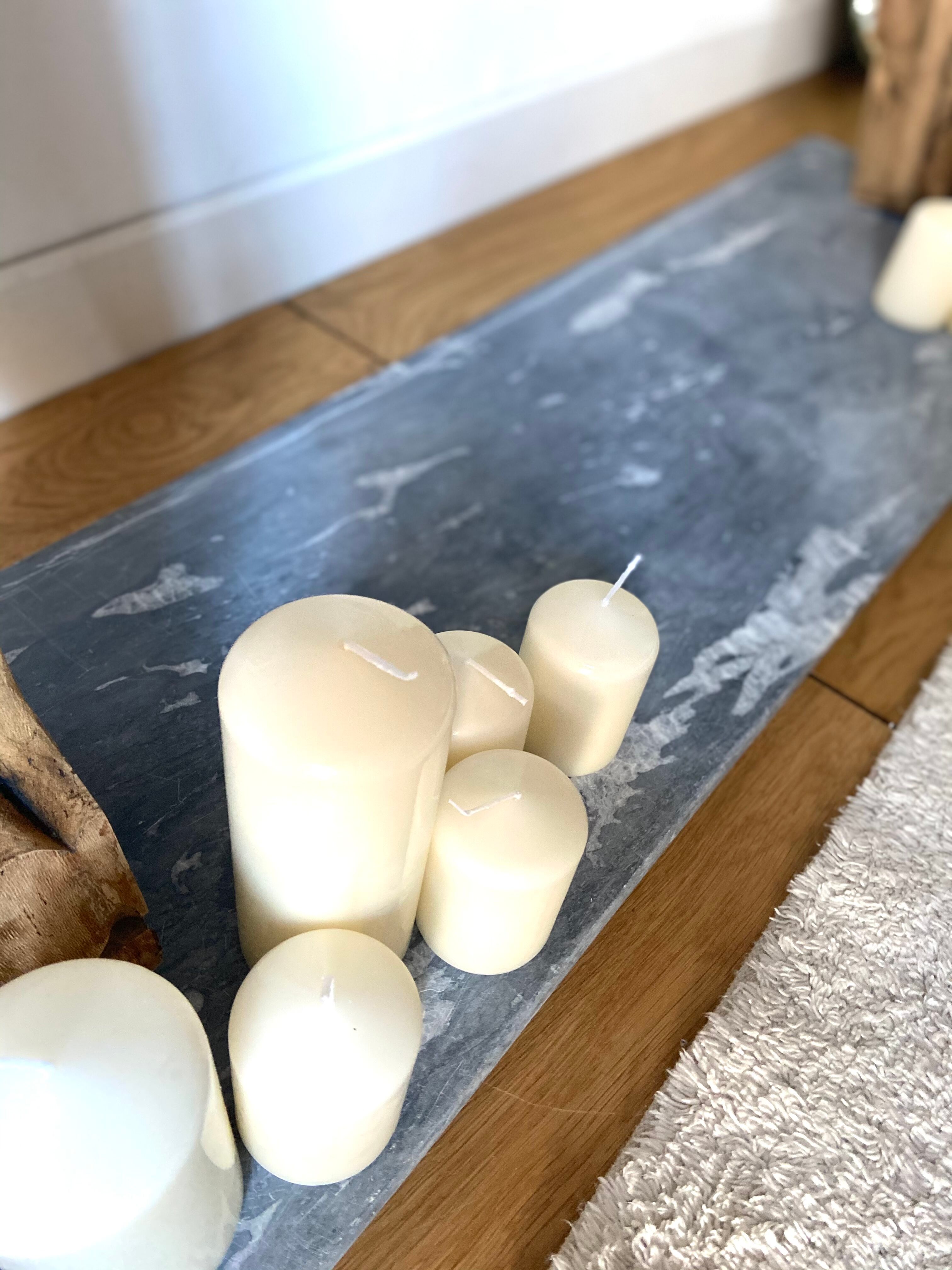 Oak fireplace mantle XIX