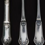 Housewife in silver metal 37 pieces