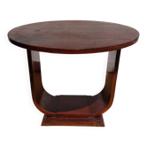 round pedestal table, Art Deco