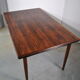 Table a manger extensible en palissandre année 60