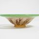 Three large colored 1930s glass bowls by Karl Wiedmann for WMF Ikora
