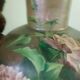 Double-handled vase with roses by Georges Weissenburger, École de Nancy.