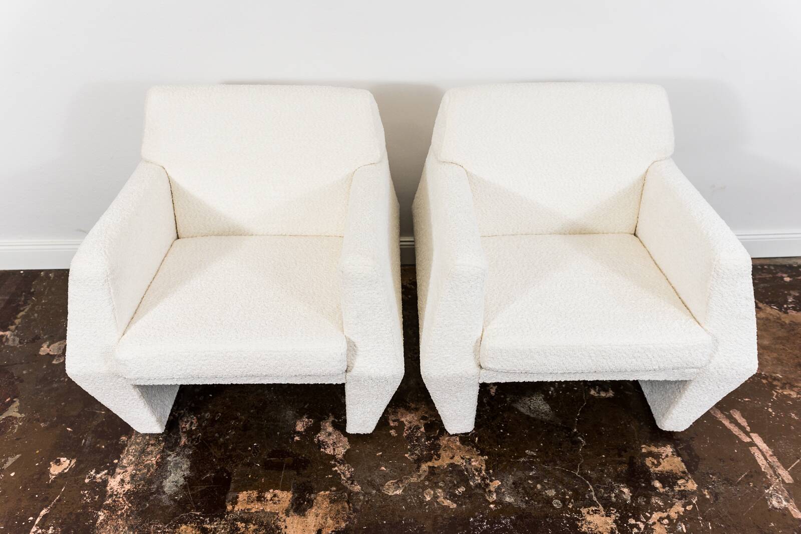 Geometric Vintage Armchairs By Lfm, Poland, 1970s, Set Of 2