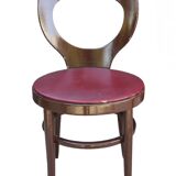 Paire anciennes chaises Baumann modèle mouette