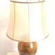 1970s Terracotta Ceramic Lamp, Height 69 cm