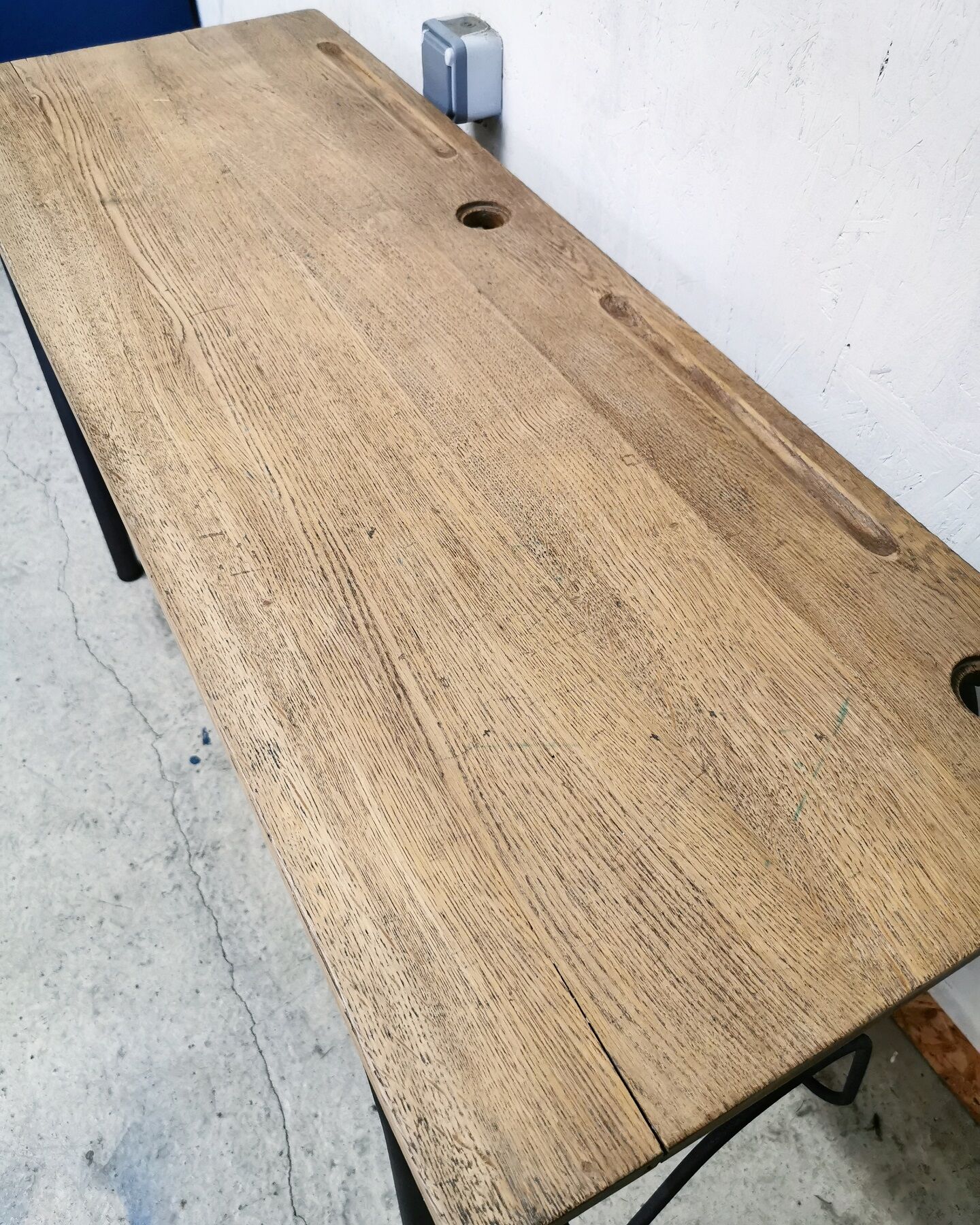Double school table