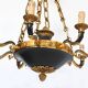 Lustre de style Empire en bronze