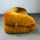 Nubuck leather amphibious sofa by Alessandro Becchi for Giovannetti,