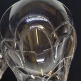 10 anciens verres a eau en cristal taillé art déco saint louis / baccarat