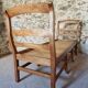 Antique Cherry Bench – Rustic French Daybed