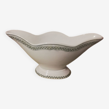 Saint Amand iron earth gravy boat