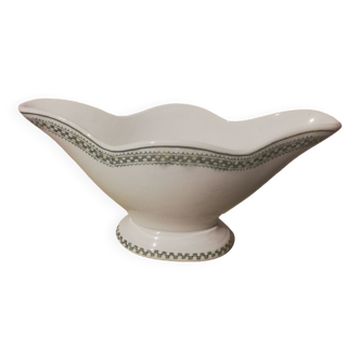 Saint Amand iron earth gravy boat