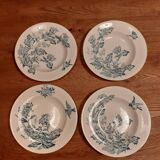 Set de 4 assiettes creuses