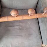 Bamboo style coat rack