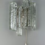 Wall lamp Wall Sconce Fischer Leuchten Germany Ice Glas Design