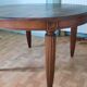 Table ronde style art déco