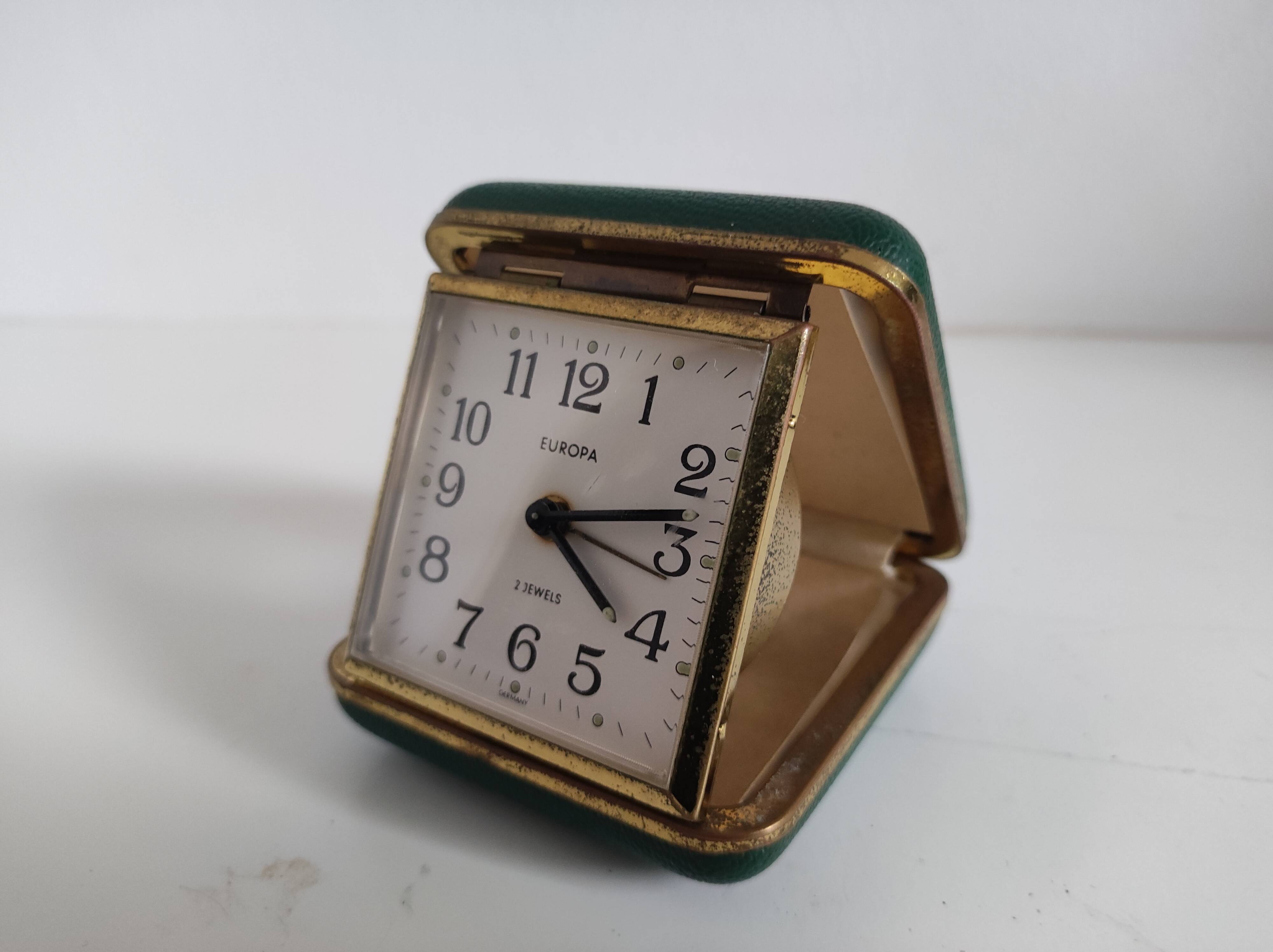 Mechanical travel alarm clock Europa Germany