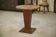 Guéridon en placage de sapelli art déco 1940’s