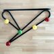 Vintage wall coat rack  France 1950s