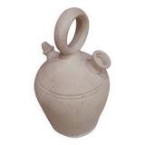 Old terracotta gargoulette jug
