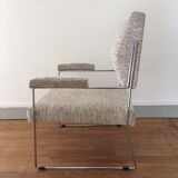 Chair of the 70s, toboggan foot