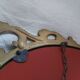 Baroque mirror in gilded brass, C.G.R