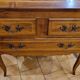 Walnut secretary slope desk