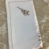Handmade antique table runner