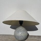 Speckled wood ball lamp 1980
