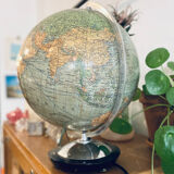 Illuminated terrestrial globe Columbus, Sweden, 1950s