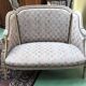 Salon Louis XVI style end XIX wooden painted
