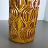 Large Pottery Super Fat Lava Multi-Color 485-45 "Onion" Vase by Scheurich, 1970s