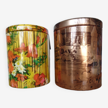 Massily round boxes set of 2