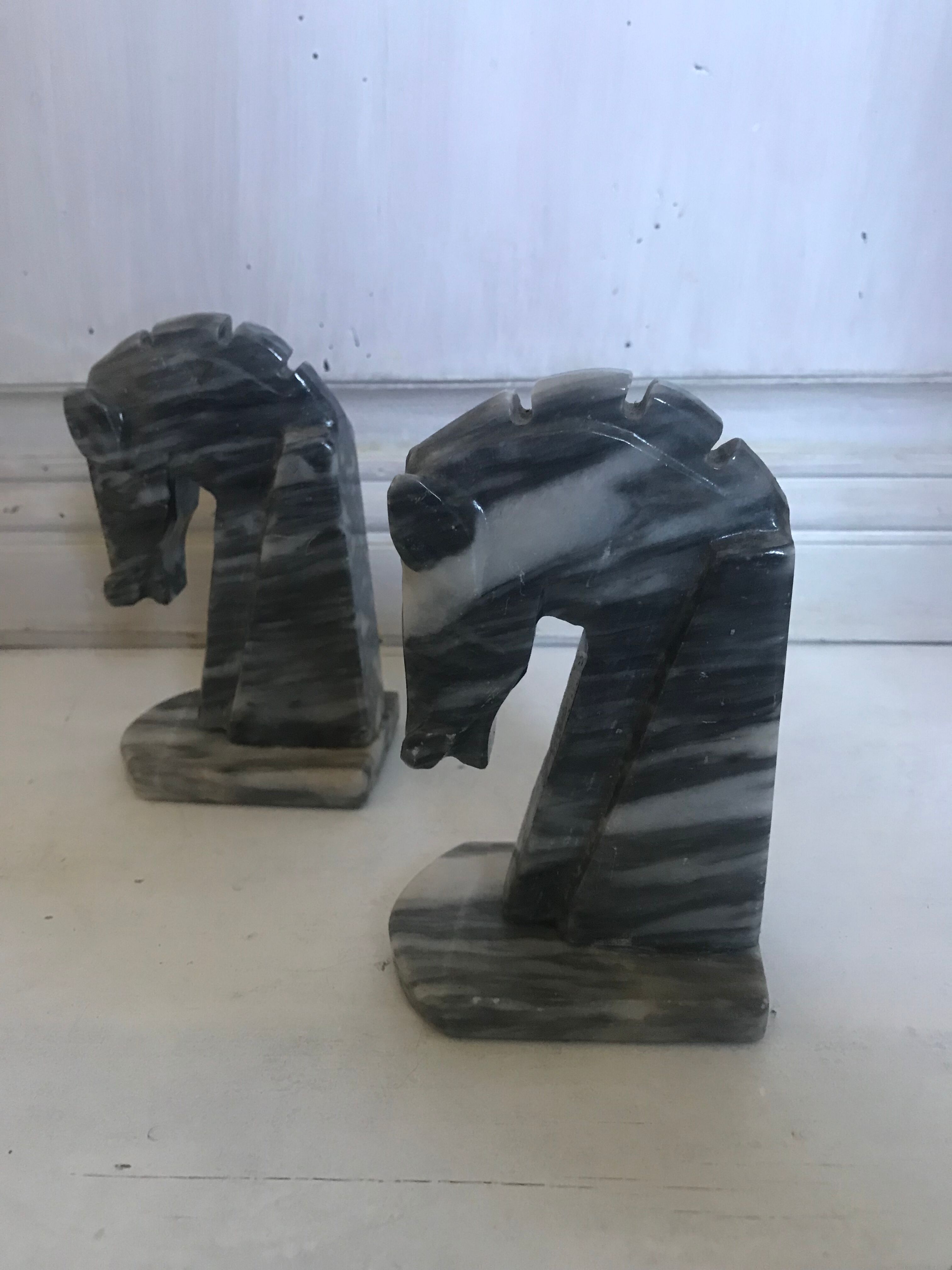 Pair of vintage book clamts